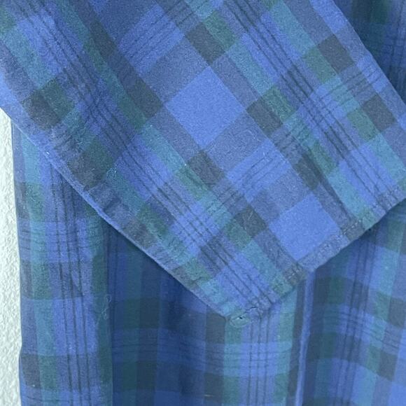 SAIL TO SABLE TARTAN PLAID STRETCH TUNIC TOP SIZE L‎ - Picture 4 of 8